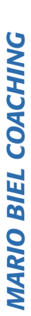 Mario Biel Coaching Slogan in blau
